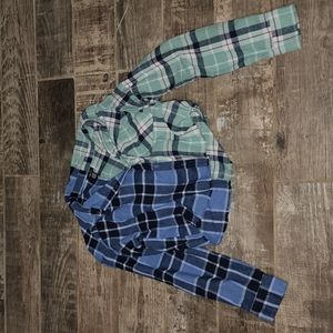 Cropped flannel